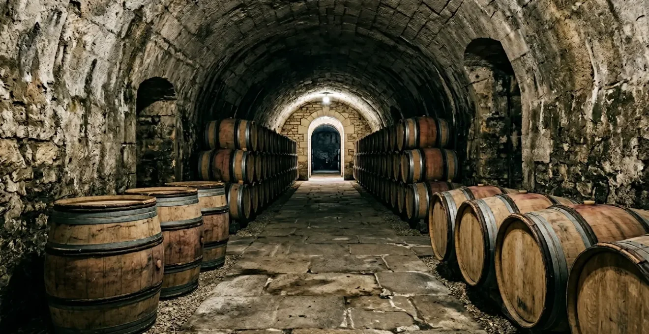 Visite immersive d'une cave viticole avec dégustation de vin et expérience sensorielle authentique