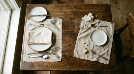 Illustration symbolisant la précarité des contrats saisonniers en restauration